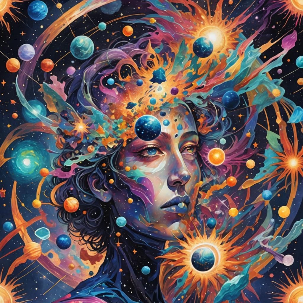 Holographic Cosmos Splintered into Pieces: 8K Resolution