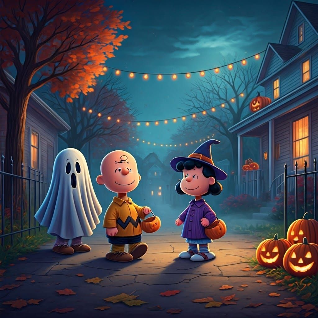 Halloween Night with Charlie Brown and Friends
