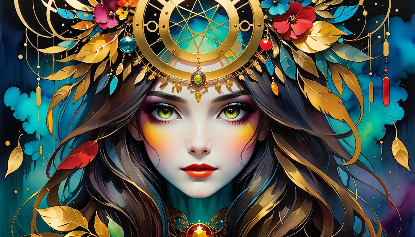 Dreamcatcher Dispelling Nightmares in Surreal Magical Realis...