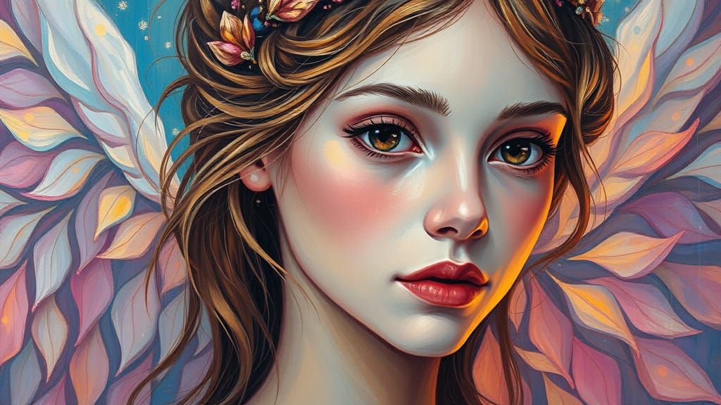 Princess Liana Awakens in an Ethereal Realmscape