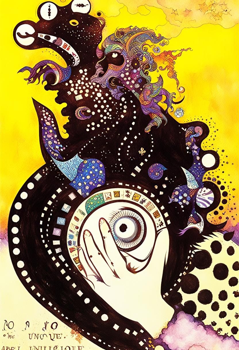 Psychedelic Underground Collectible Gaming Card