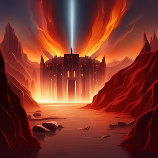 AI Generated Image of Hell