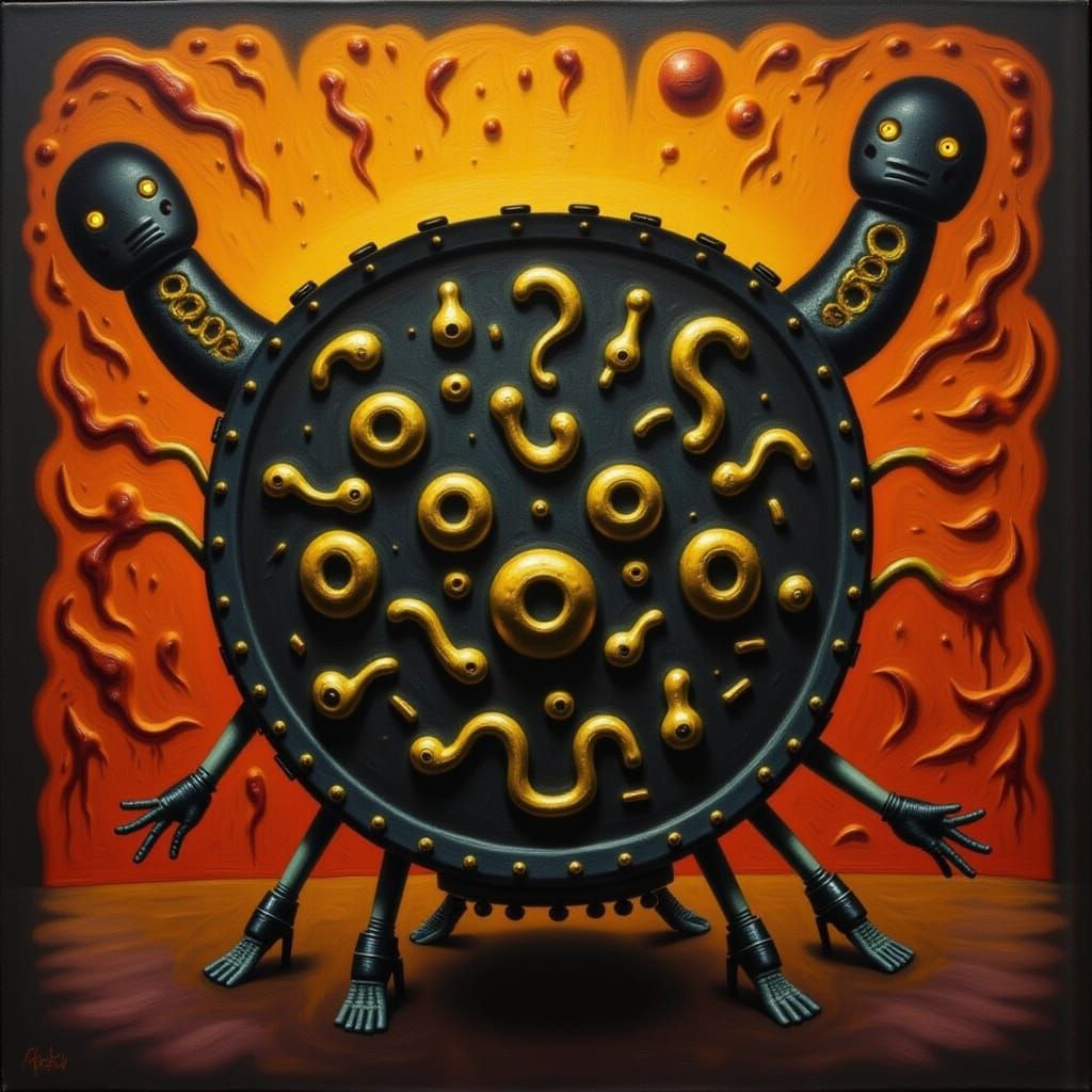 Robot and Pretzel People Hybrid