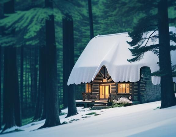 Idyllic Cottage Retreat in Forest