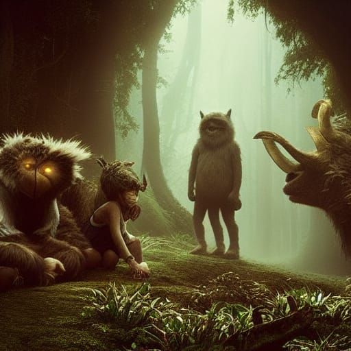 Where the Wild Things Are: Digital Matte Painting