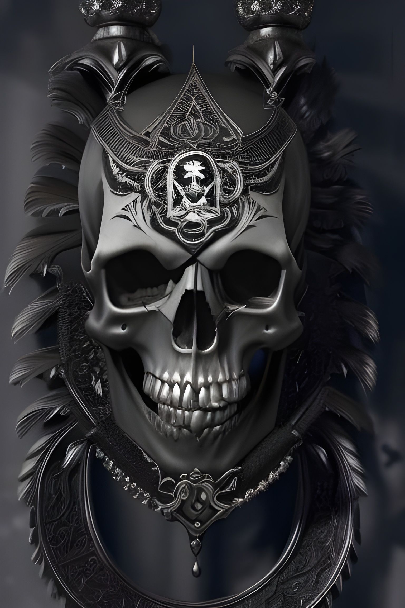 Pirate skull mask
