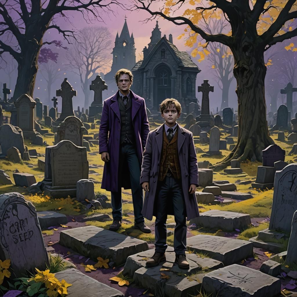 Gage Creed Resurrection in Dark Fantasy Style