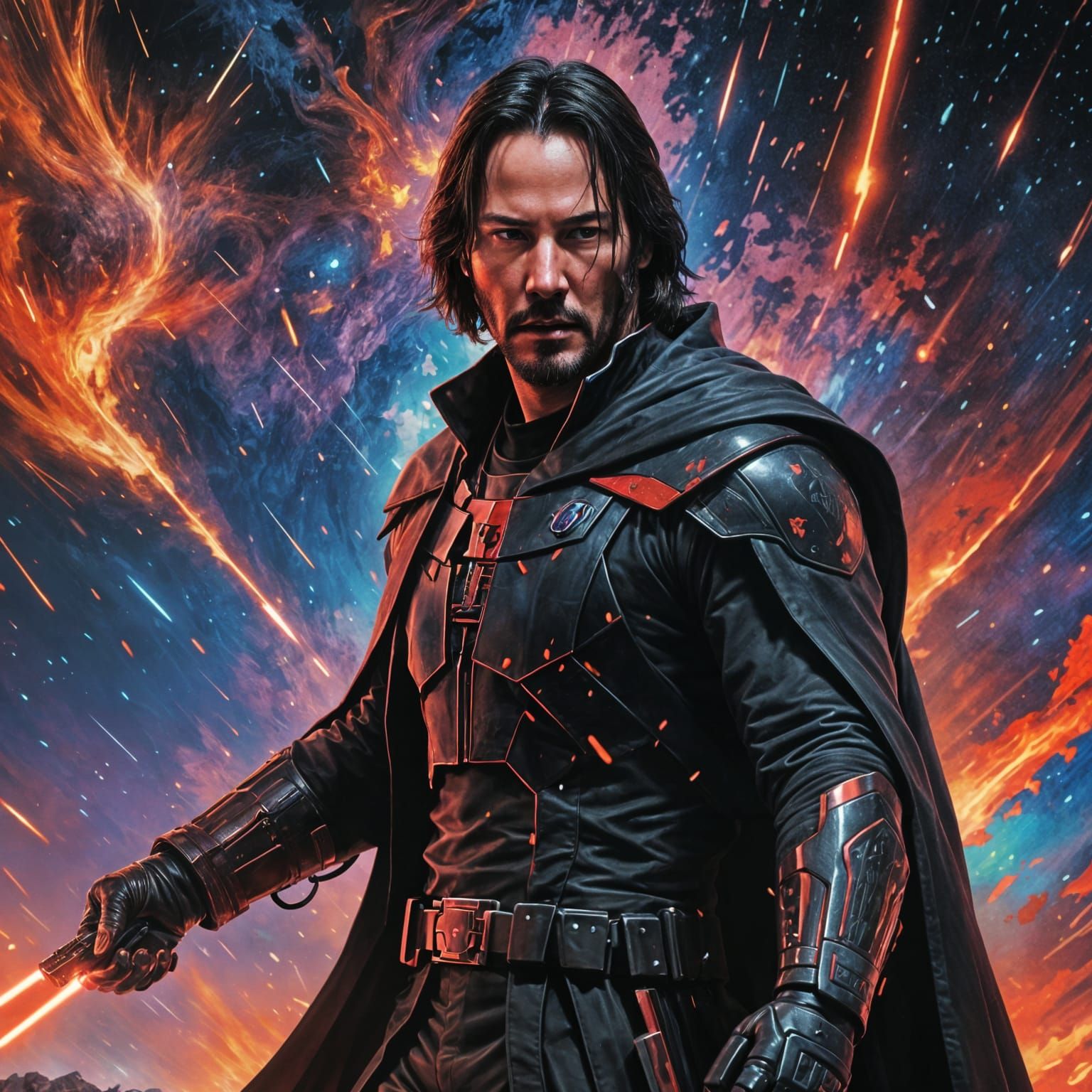 keanu reeves as a sith lord