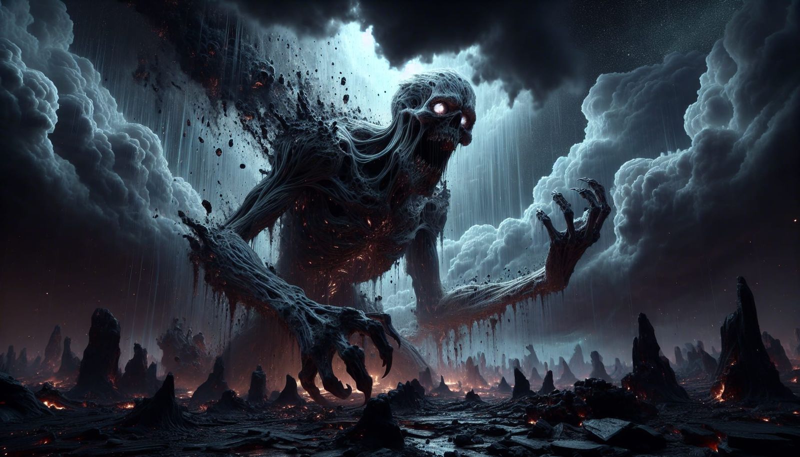 Sinister Envy Monster in Hellscape