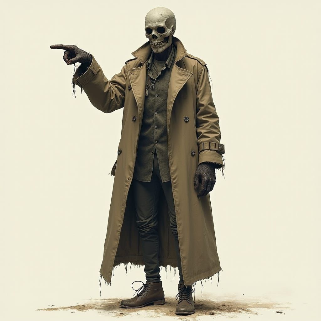 Realistic SCP-513-1 with Outstretched Arm