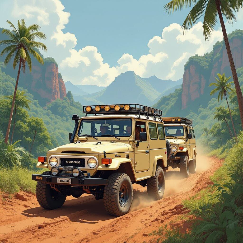Toyota Land Cruisers: Rugged Reliability in Harsh Terrain