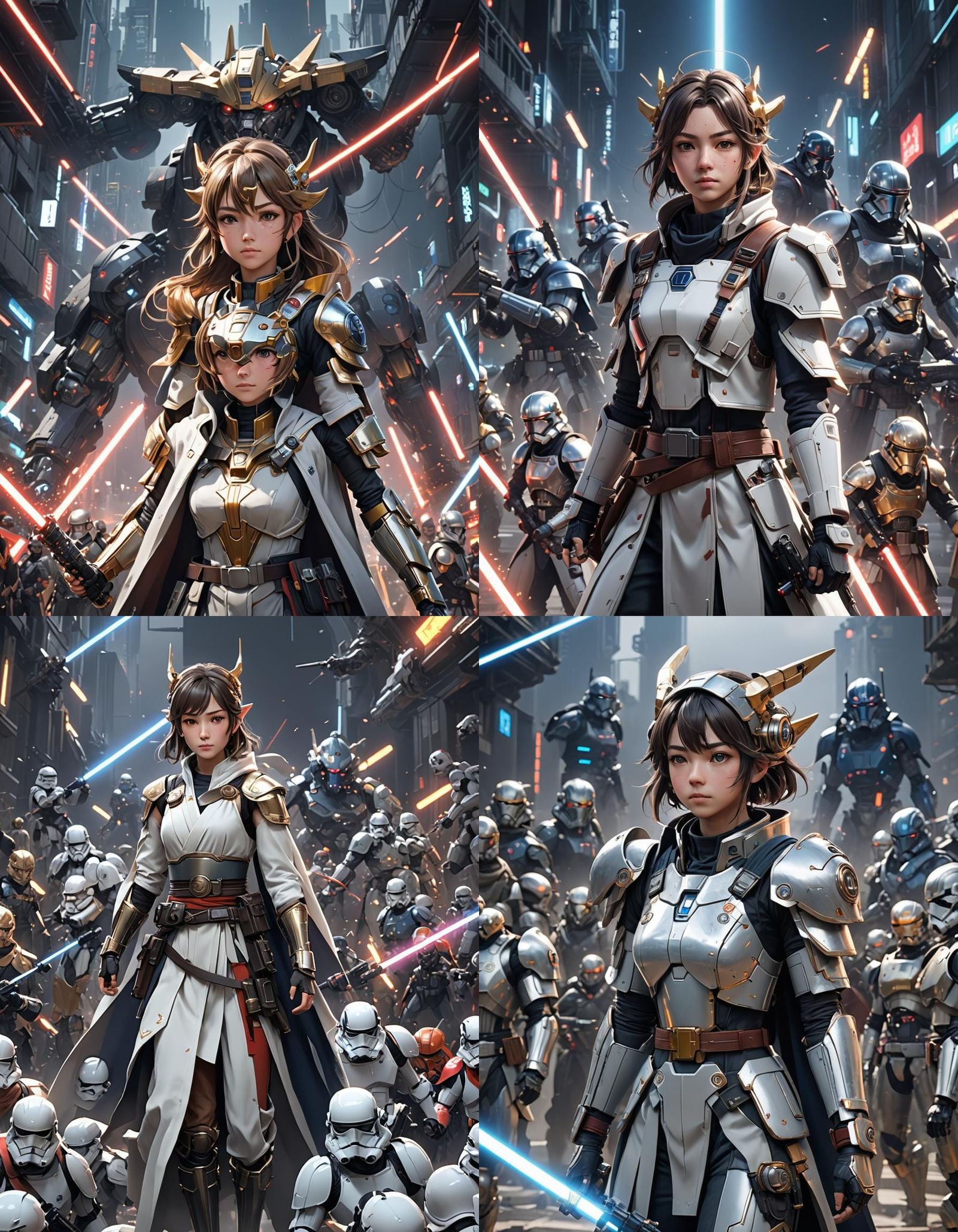 Epic 3D Anime Art Inspired by Genshin Impact