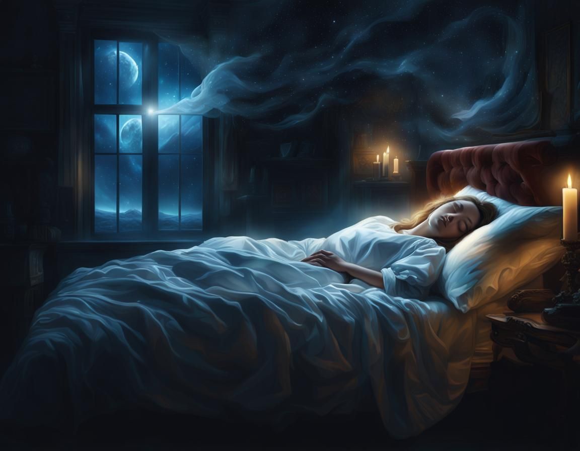 Astral Projection: Woman's Soul Ascends