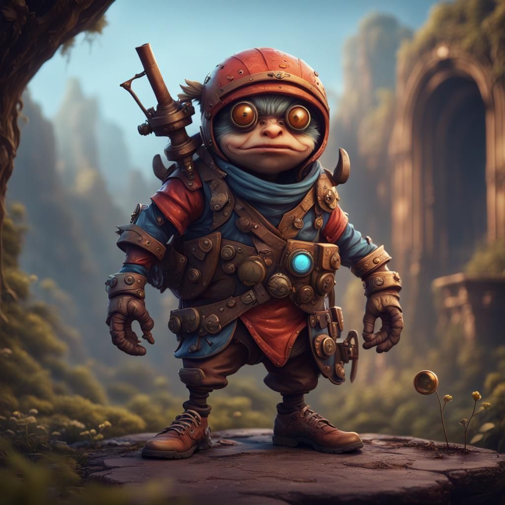 2D Game Sidekick: Small, Round, and Poor