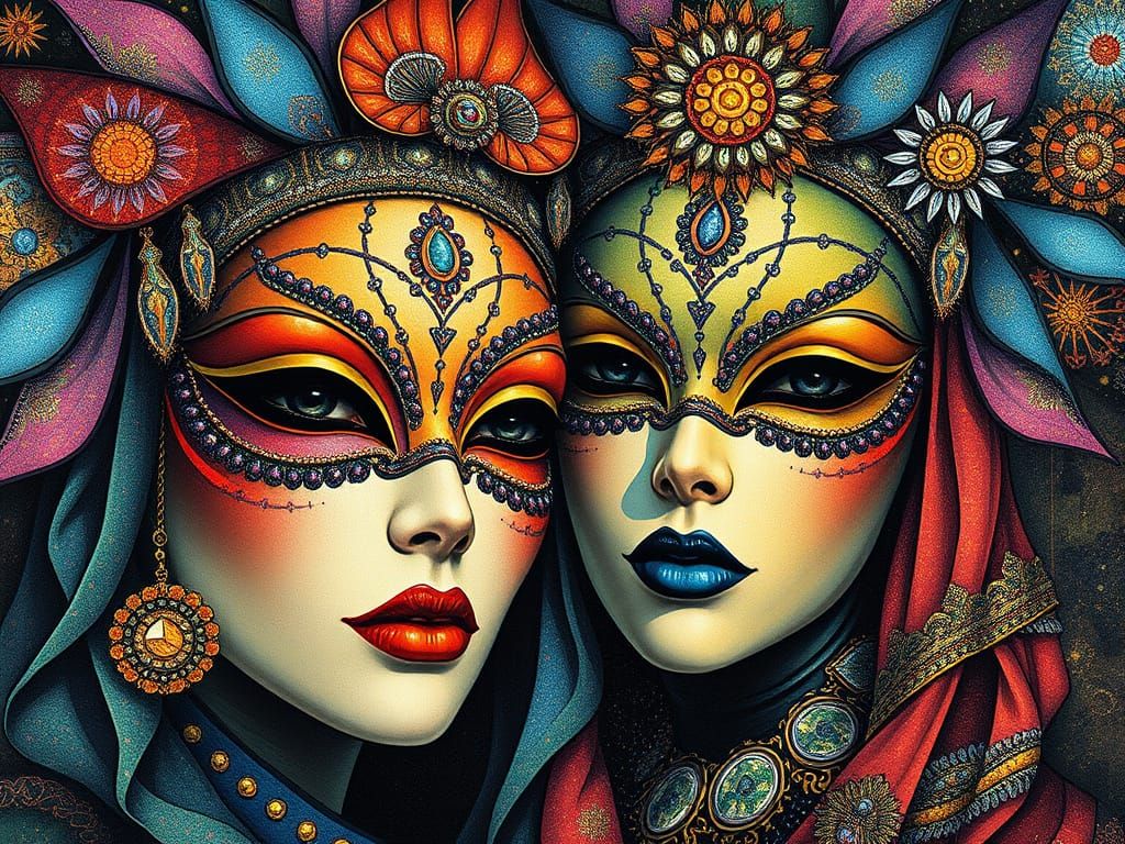Bohemian Masks