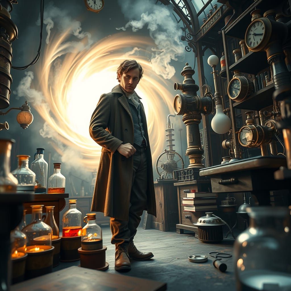Victorian Scientist Accidentally Activates Time-Travel Devic...