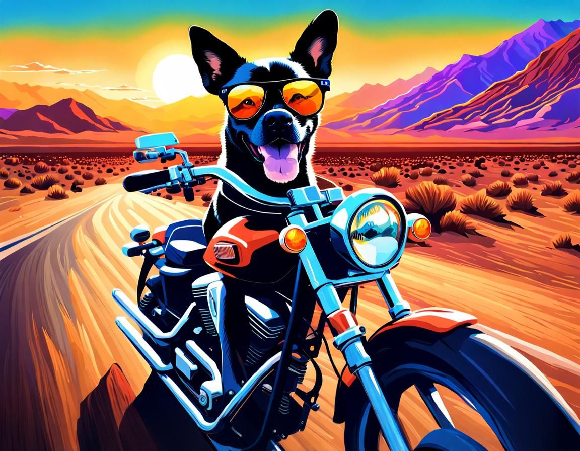 Biker Dog