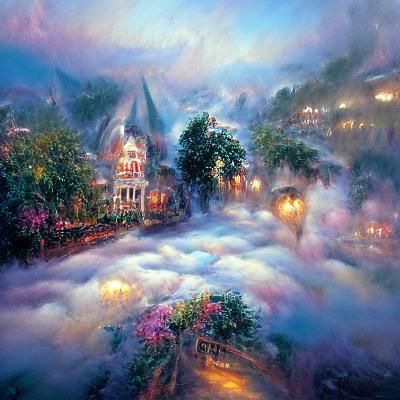 Ethereal Fantasy Friday Night Scene