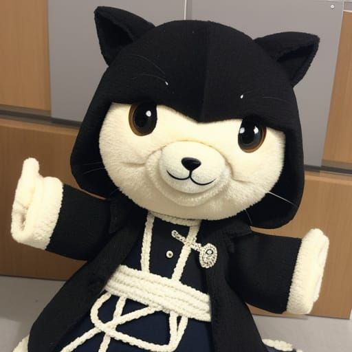 Whimsical Portrait with a Happy Expression