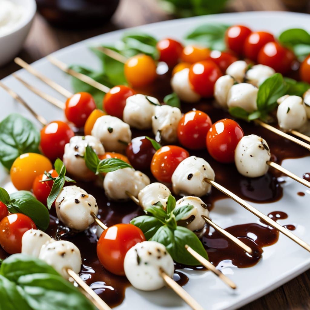 Fresh Summer Salad Ingredients in Rustic Wooden Setting
