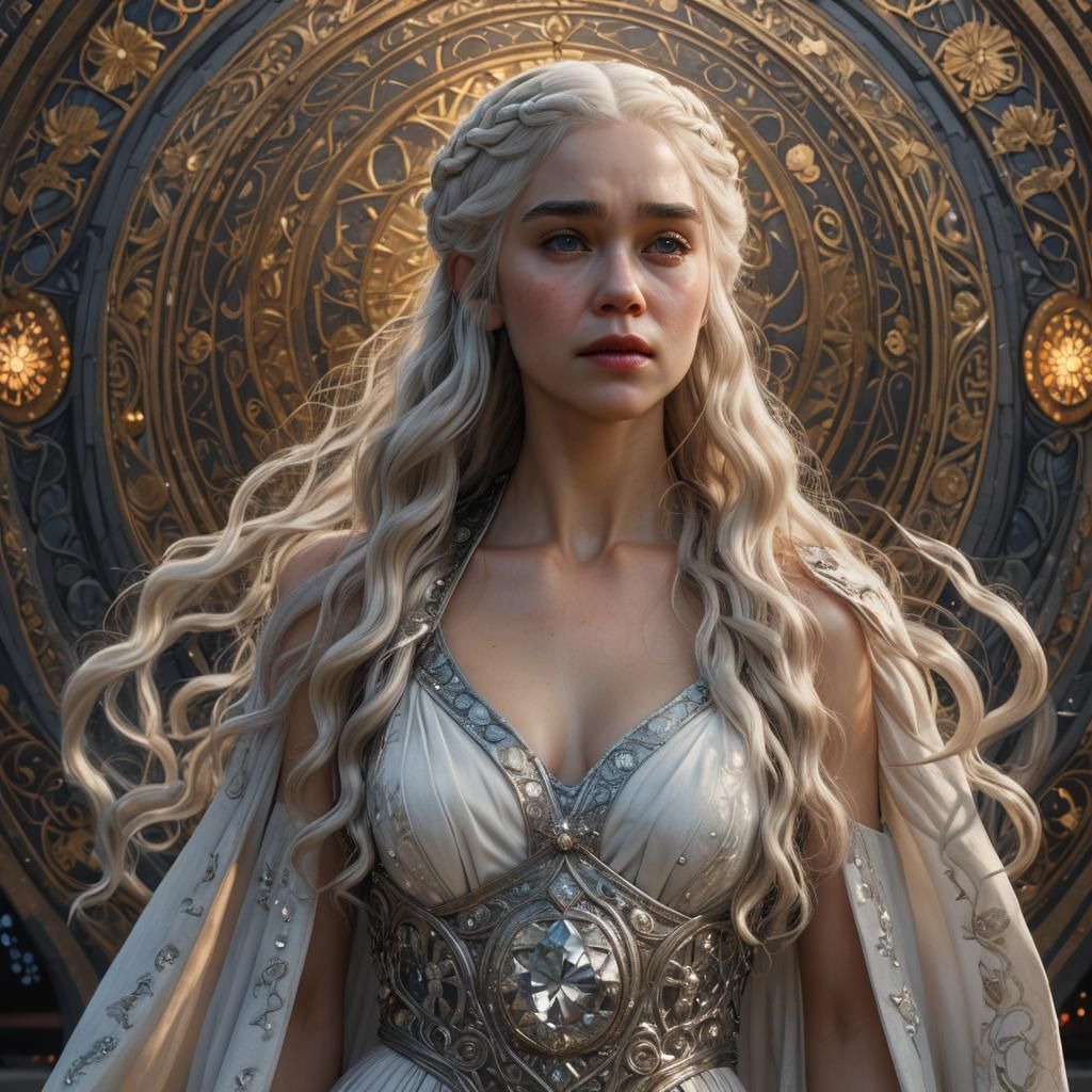 Daenerys Targaryen in Art Nouveau Style