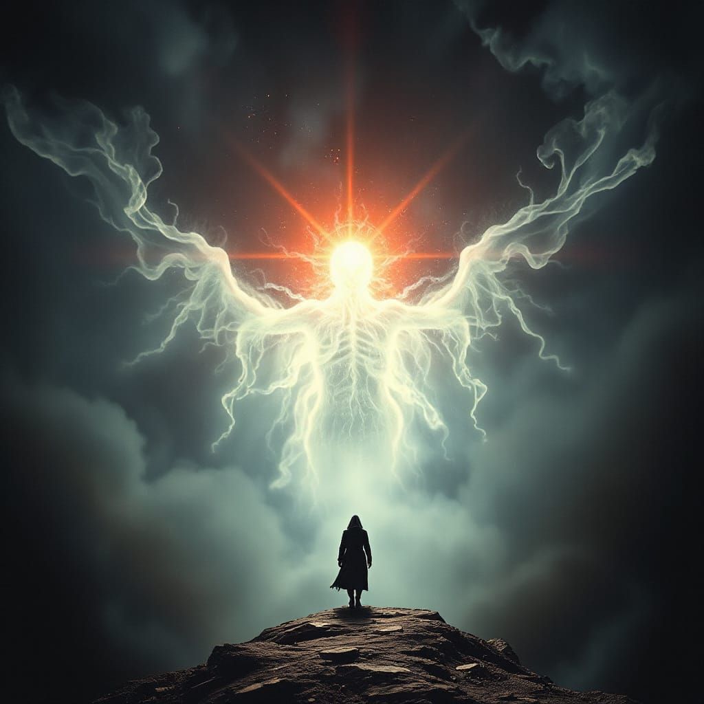 Dark Fantasy Soul Abduction in a Mysterious, Malevolent Aura