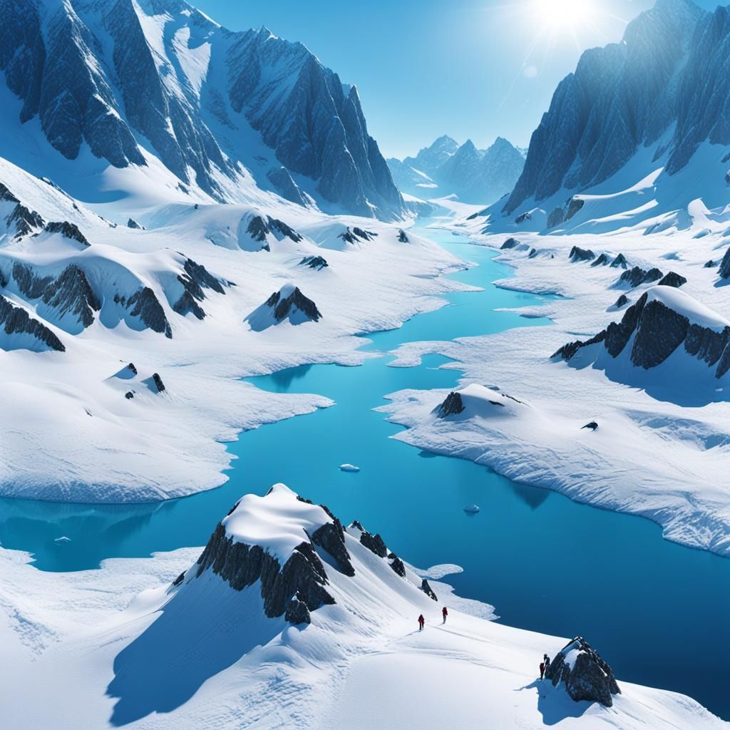 Avalanche of Two Angels in Love