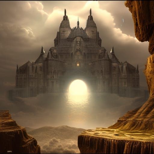 Dramatic Mathematics Digital Matte Painting