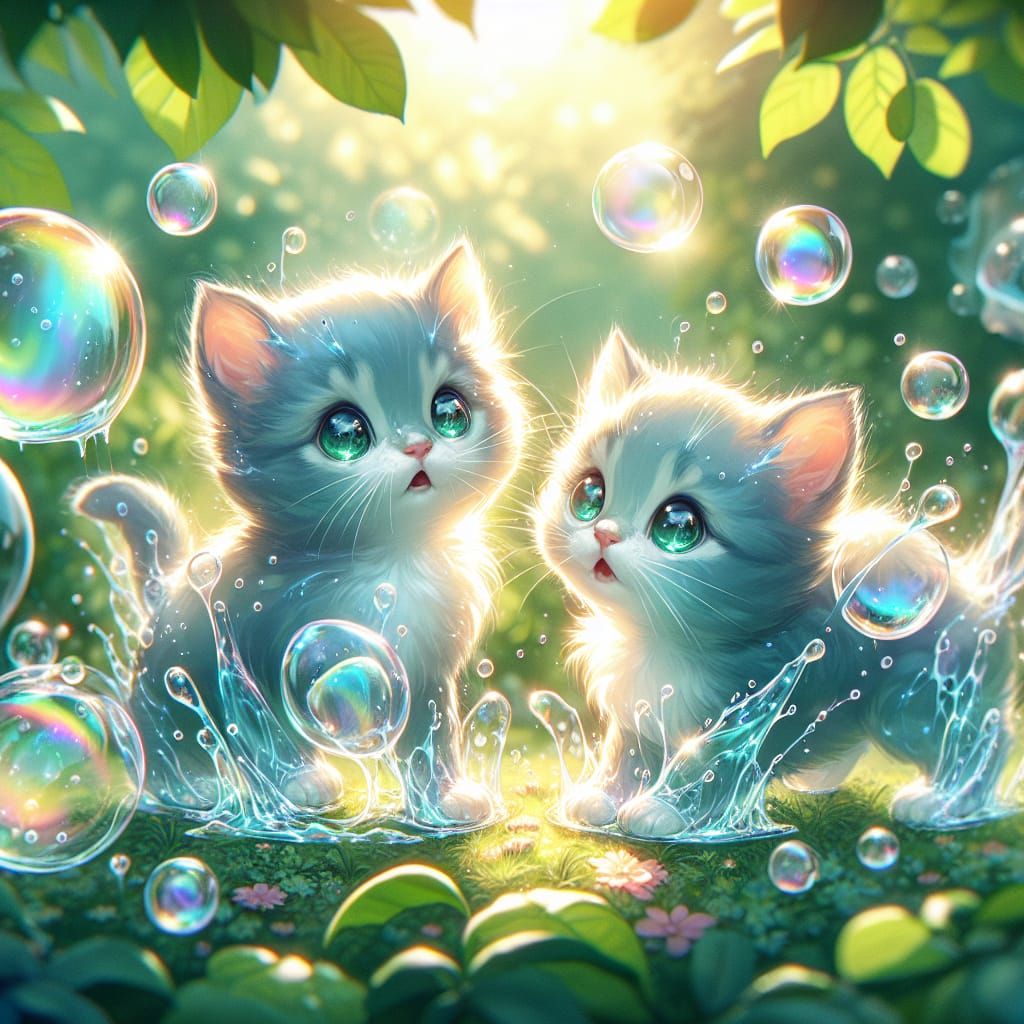 water soluble kittens.