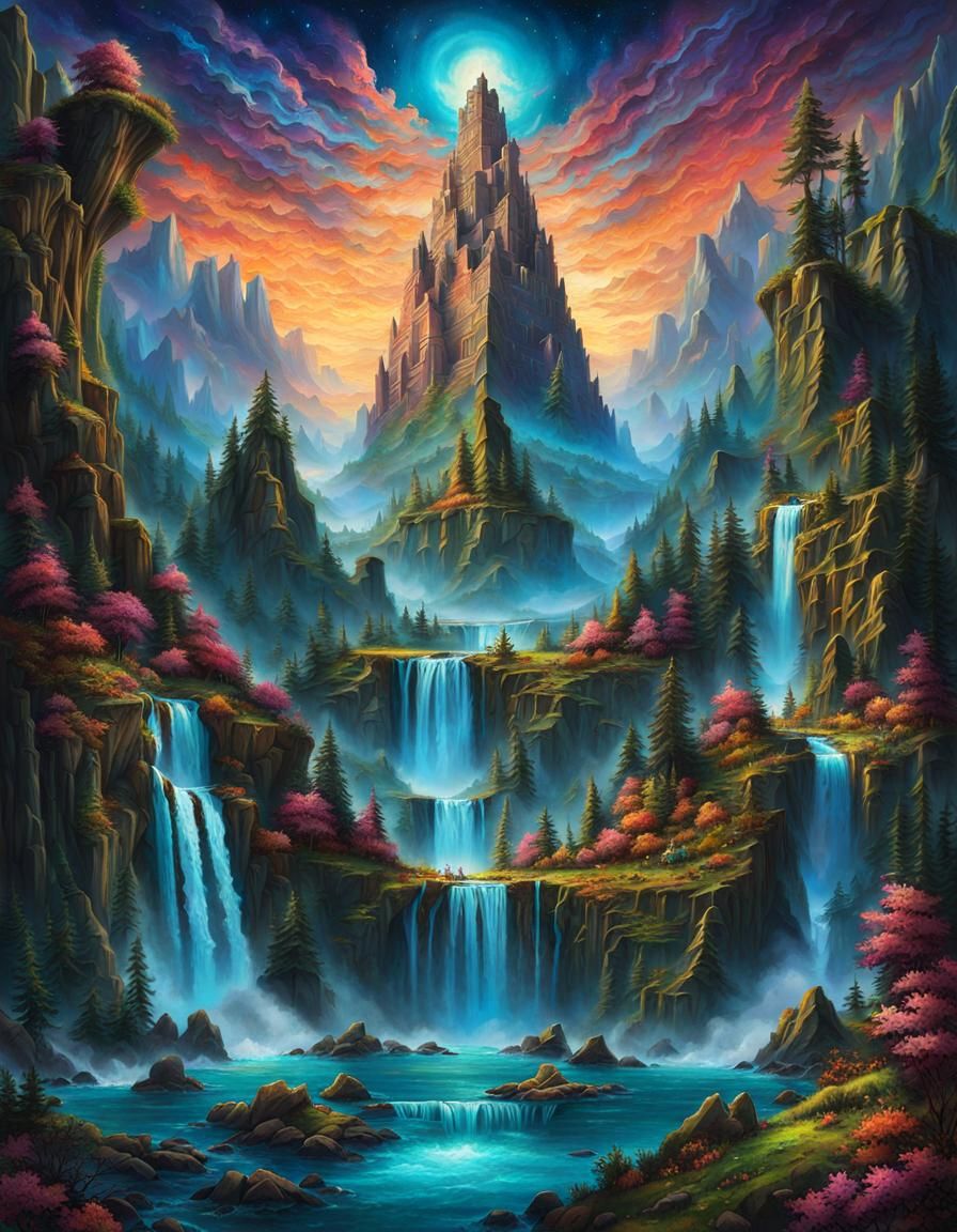 Epic Astral Cascade Harmony Masterpiece