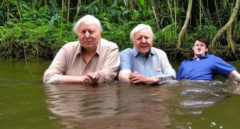 Attenborough and Maguire Explore Amazon River