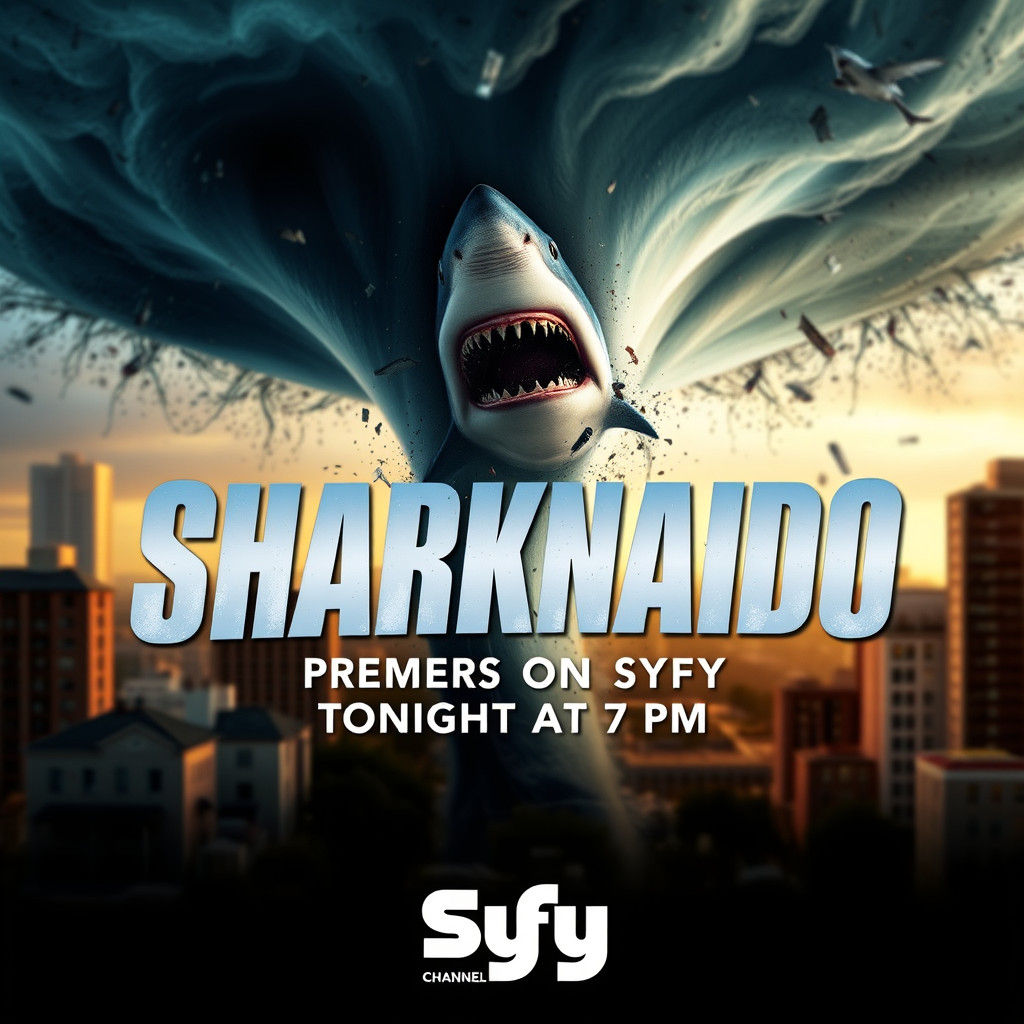 Sharknado: A City Destroyed by a Shark-Filled Tornado