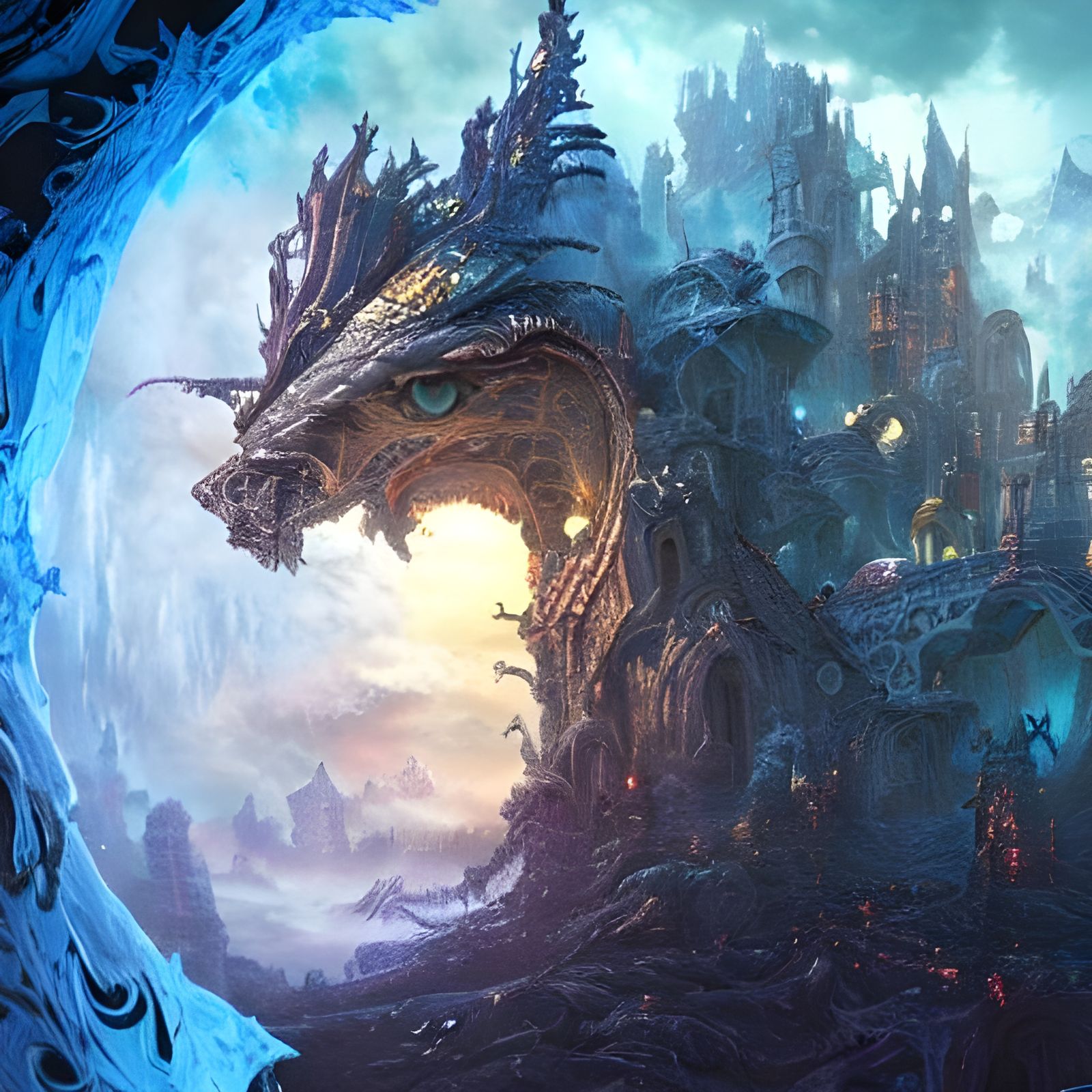 AI Generated Dream Realm Image