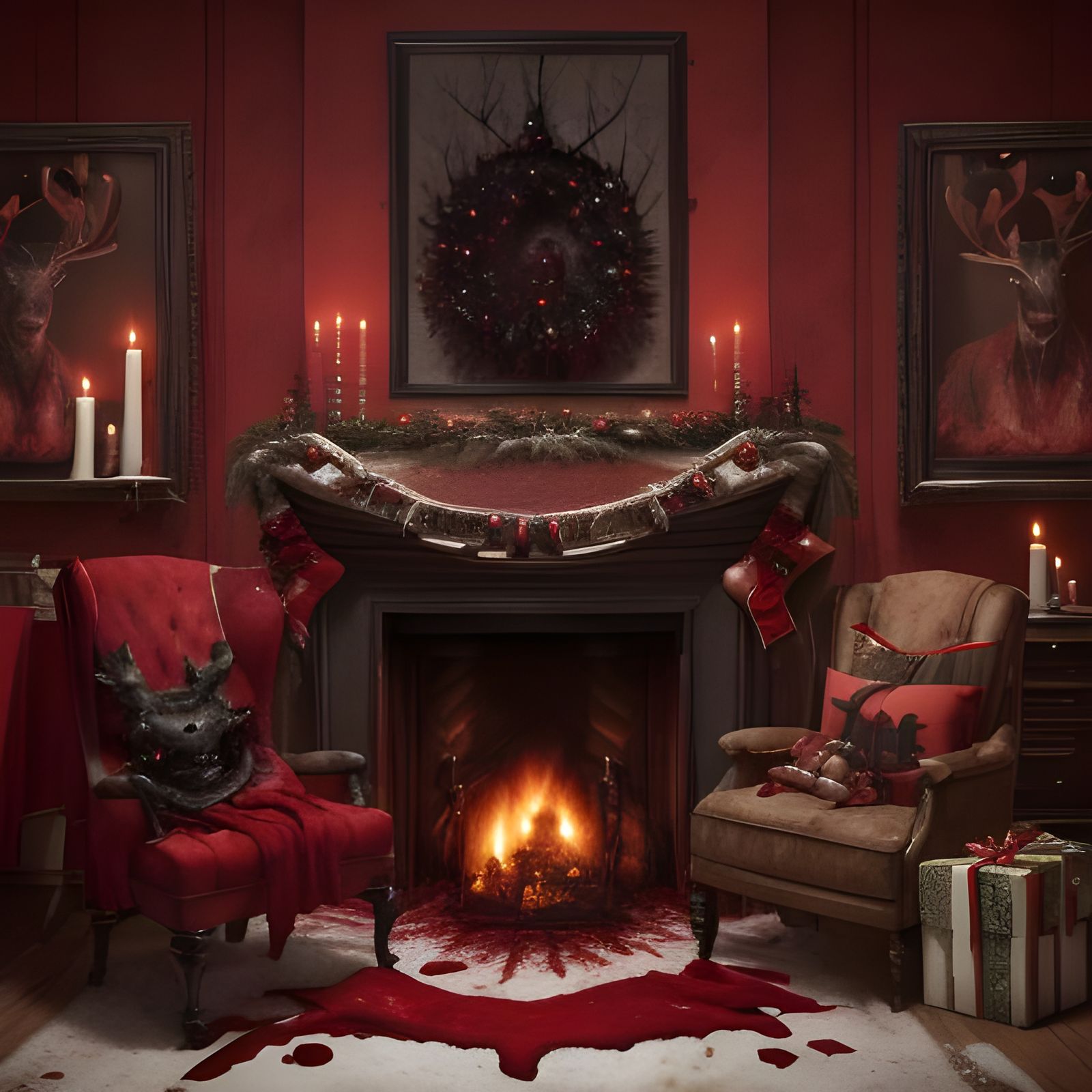 Gothic Horror: A Bloody Christmas Tree