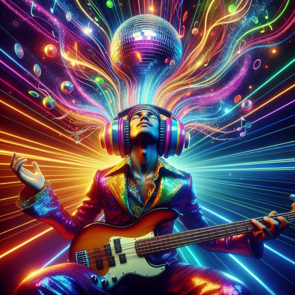 Funk Music Experience: A Colorful Visual Representation
