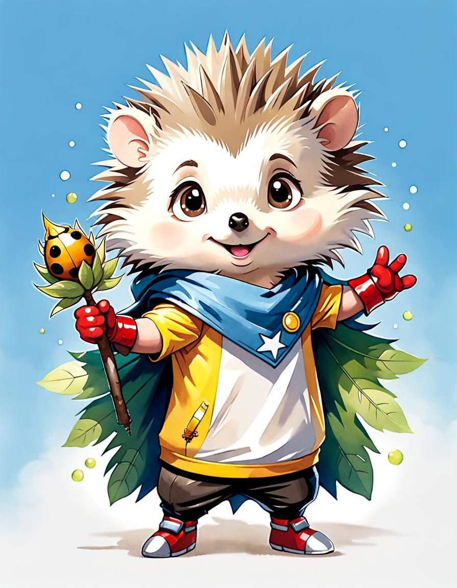 hedgehog superhero