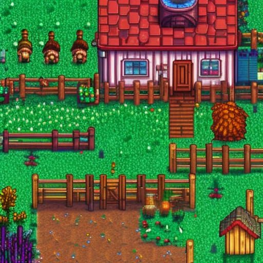 Winter on a Stardew Valley Farm