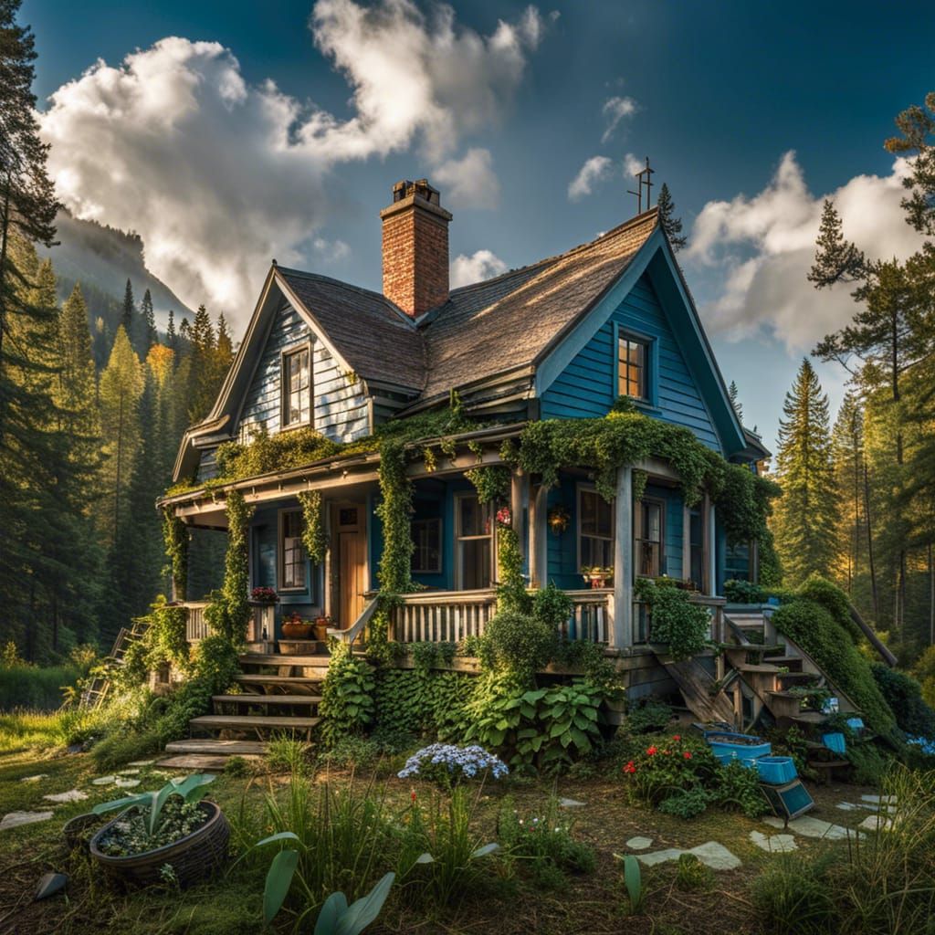 Tiny Homes in Giant Boot, Comic Book Art