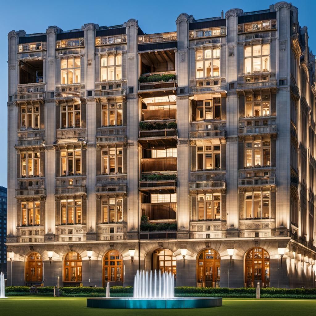 Architectural Eras Collide in Tower Design