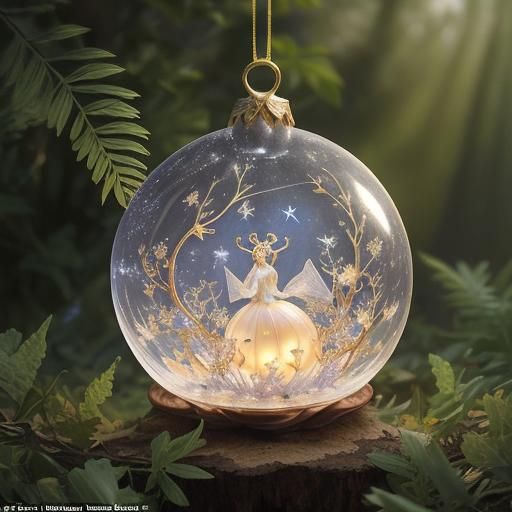 Elven Fairy in Enchanted Woodland, Rackham Style