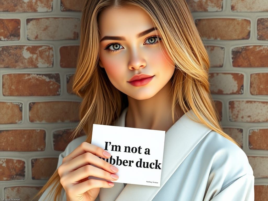 Stunning Kimono-Clad Woman Makes a Cheeky Face