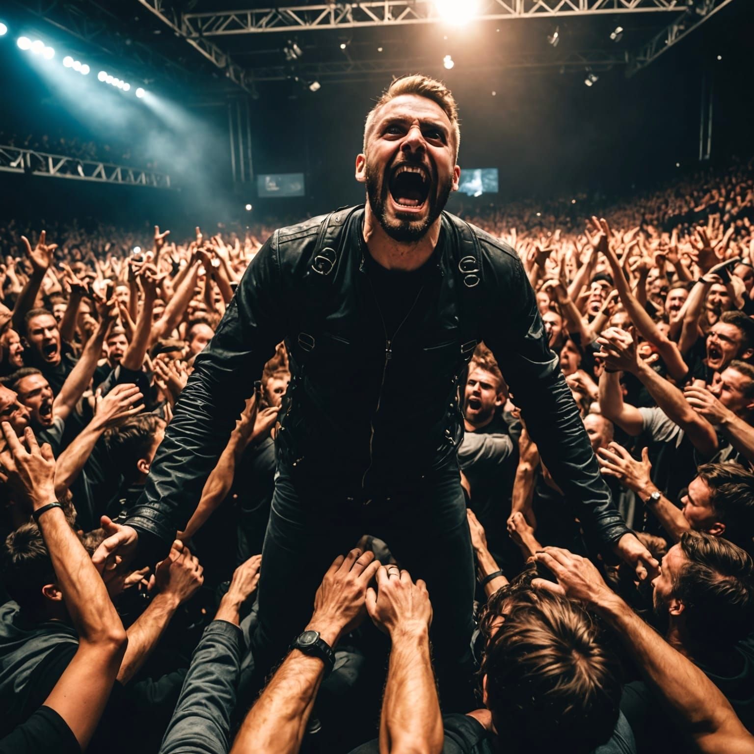 Nightmarish Stage Dive in 8K HDR