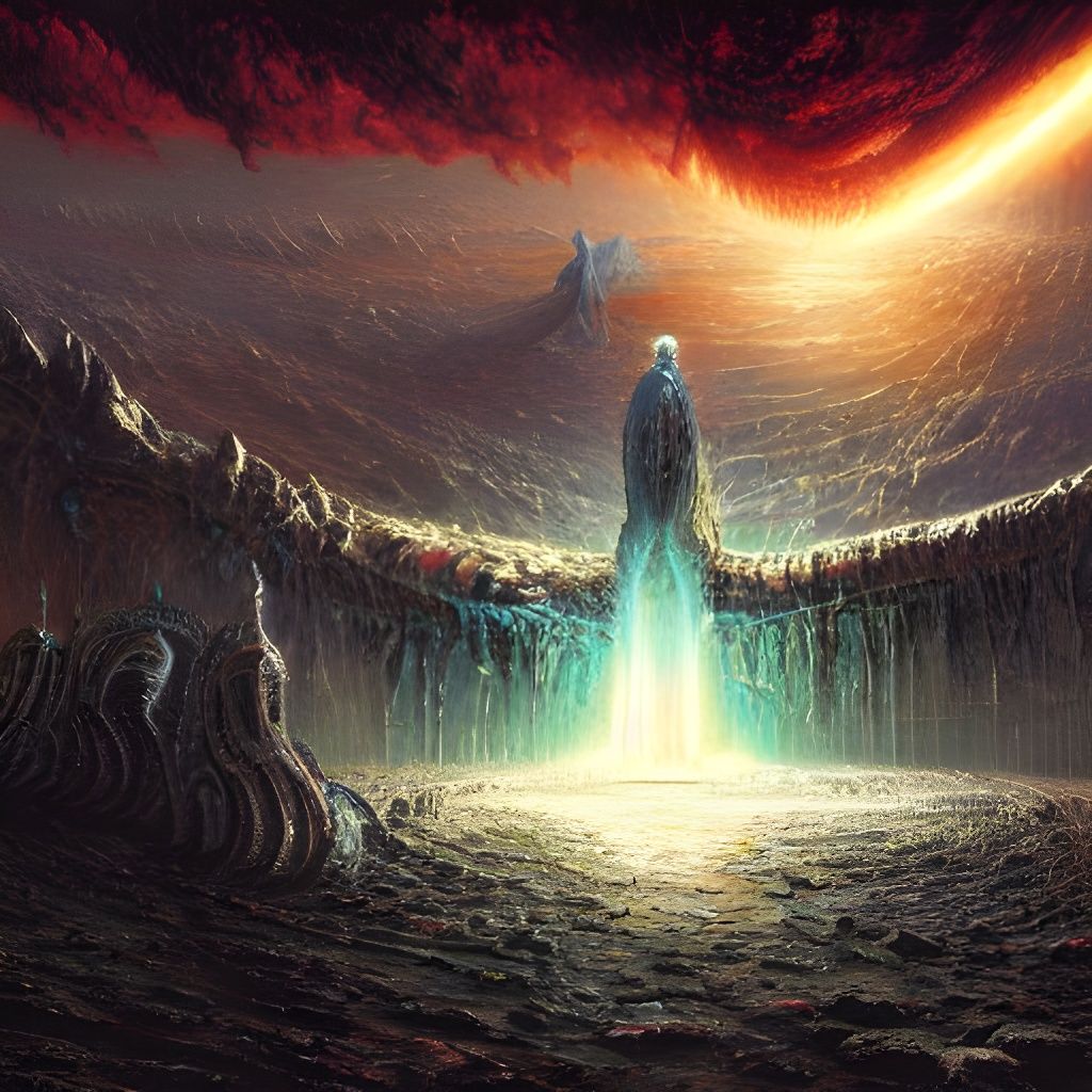 Cosmic Impact: Godly Grace and Ominous Detail