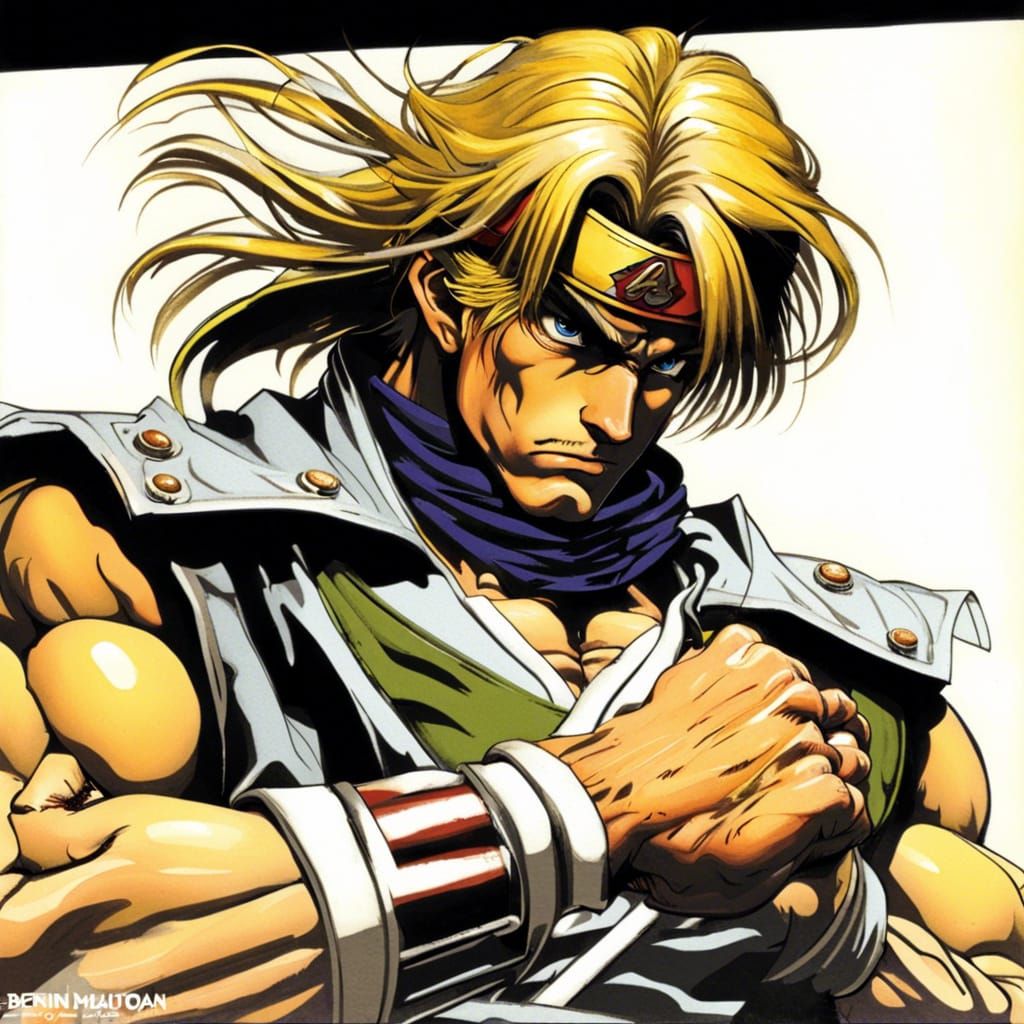 Ken Masters Art Deco Illustration