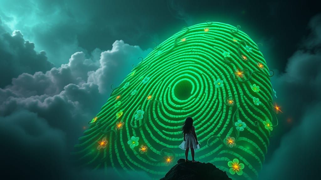 Emerald Maze of Identity
