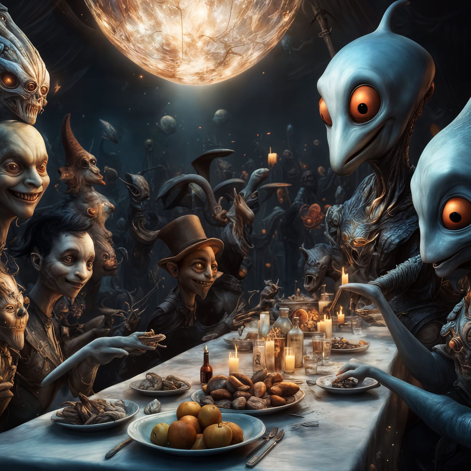 All Fools Party at Bistro Bizzarro