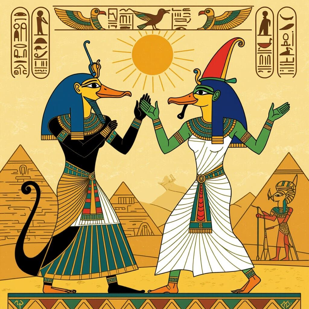 Walk like an Egyptian