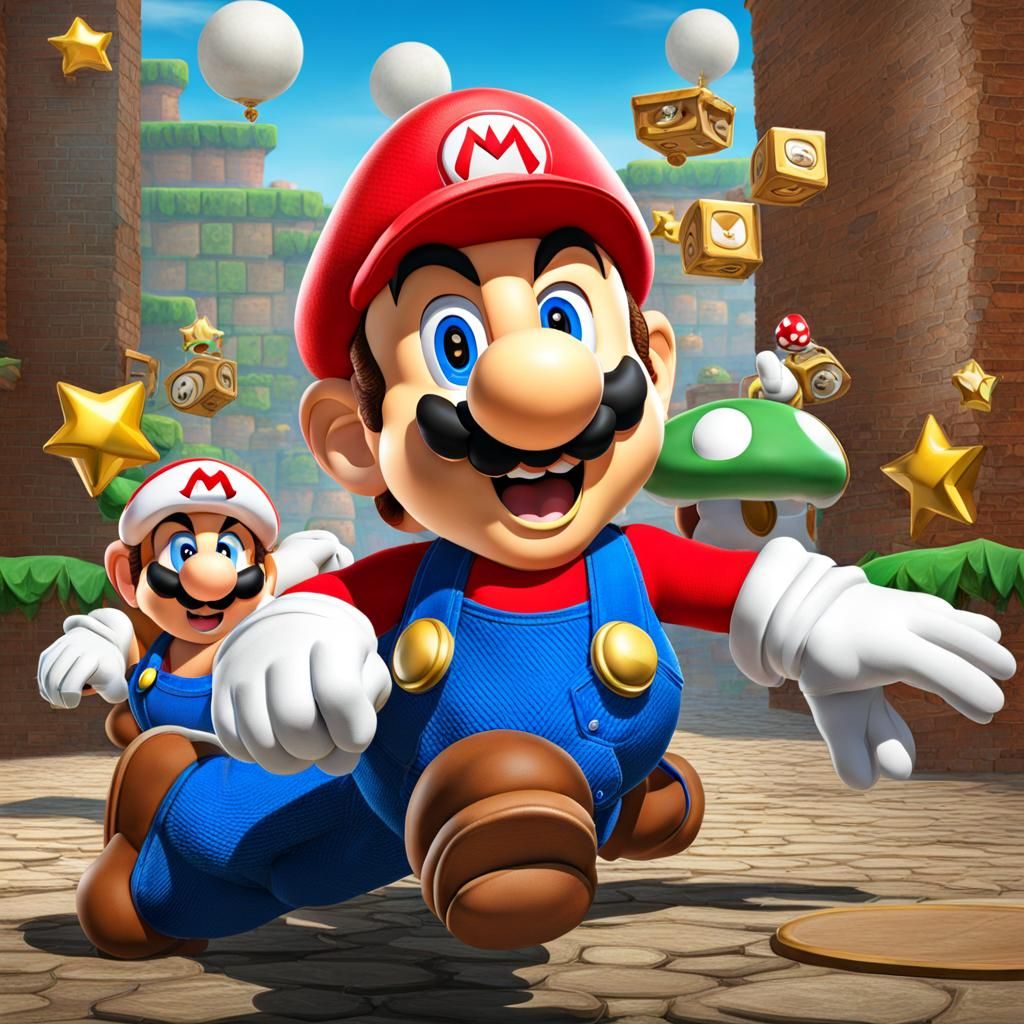 Super Mario AI Image