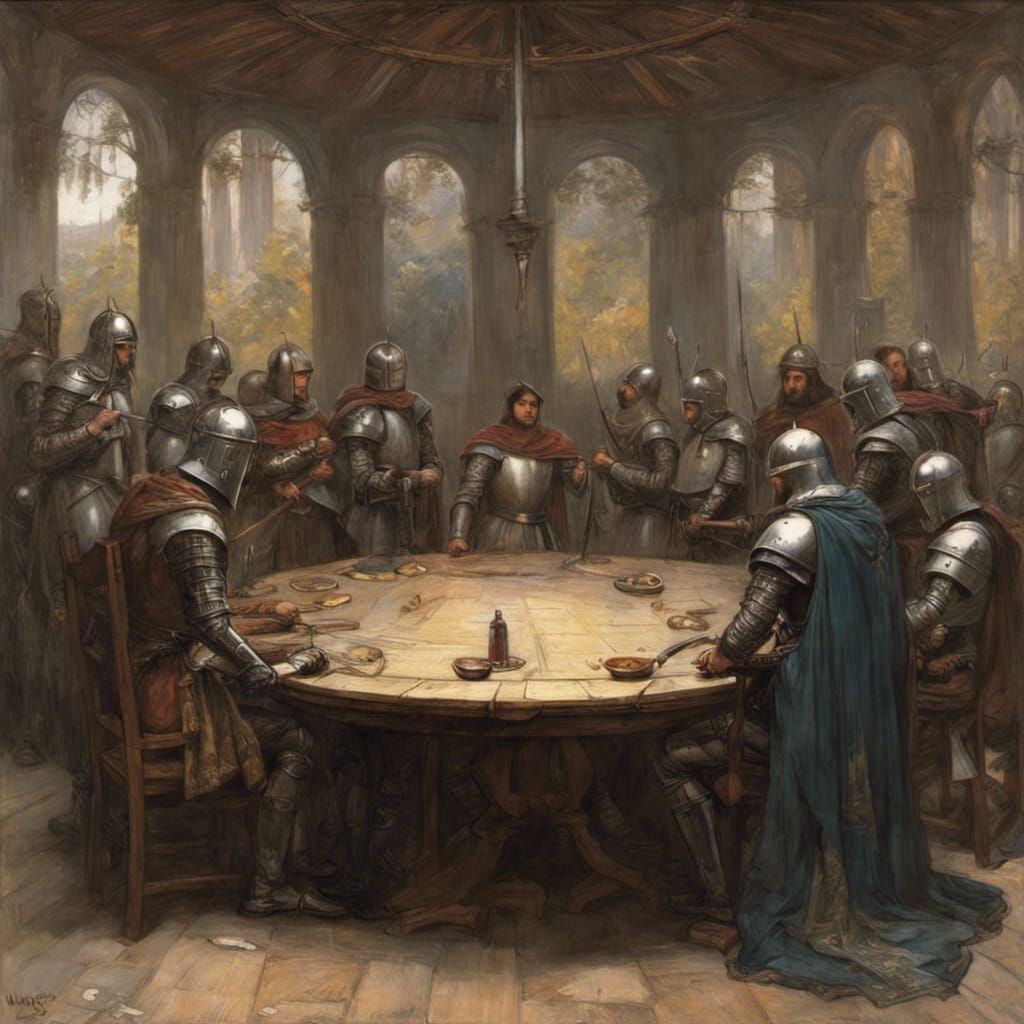 King Arthur and His Knights of the Round Table