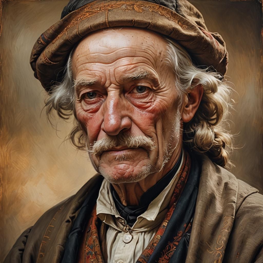Classic Dutch Portrait of Willem Akershoek